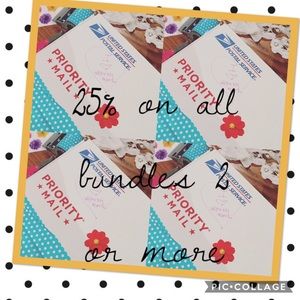 Bundle 2 for 25% off